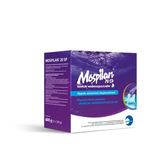 Mospilan 20 SP Pak 3 x 600g Rzepak