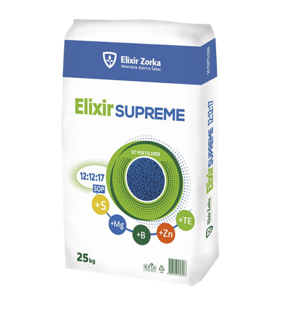 Elixir Supreme 12-12-17 + mikro 25 kg