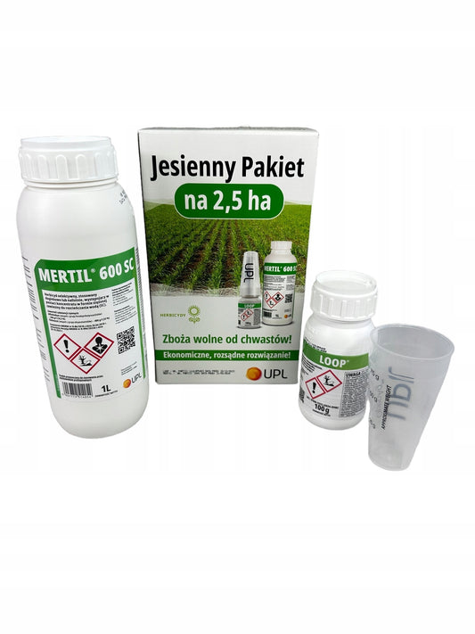 Mertil 600 SC 1L + Loop 100g 2,5Ha