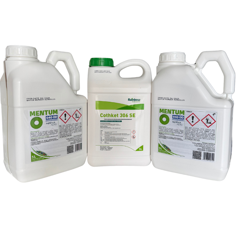 Mentum 2x5L + Cothet 1x5L Pak na 10 ha