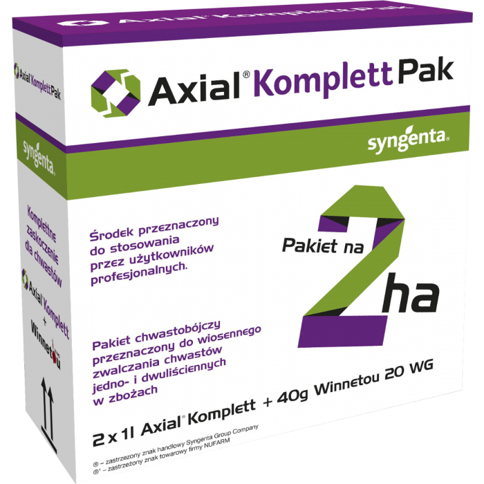 Axial Komplet Pak 2 ha – herbicyd selektywny do zbóż