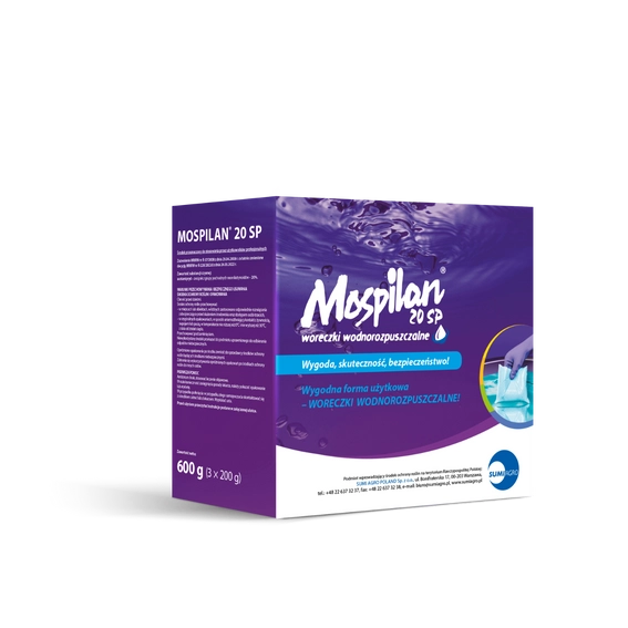 Mospilan 20 SP Pak 3 x 600g Rzepak