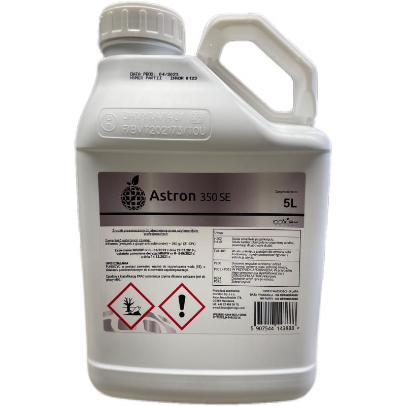 Astron 350 SE 5 L – herbicyd do kukurydzy i buraków