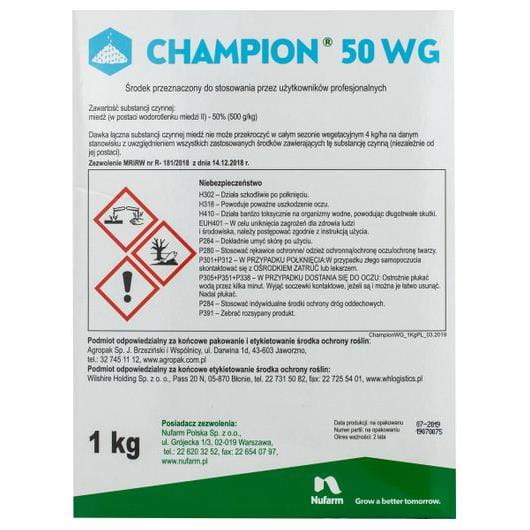 Champion 50 WG 1 KG
