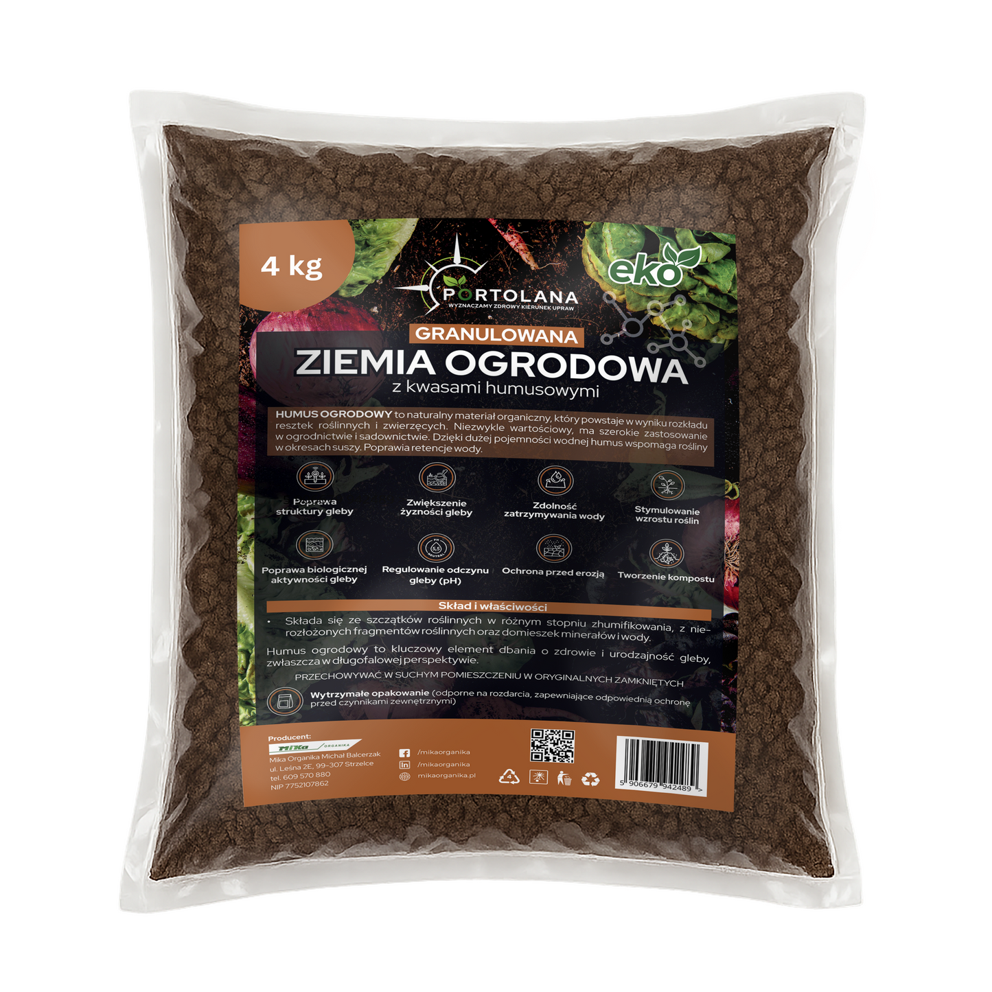 Ziemia granulowana 4 Kg